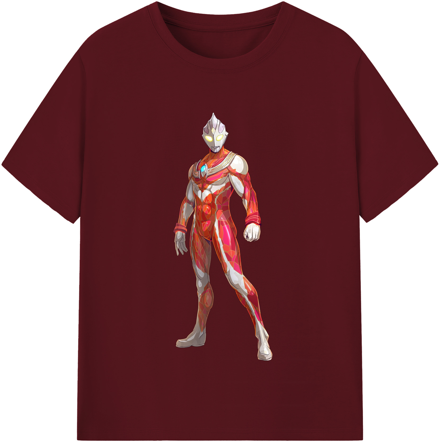 （画像用） ウルトラマン Ultraman 綿100％半袖Tシャツ（フロントプリント）